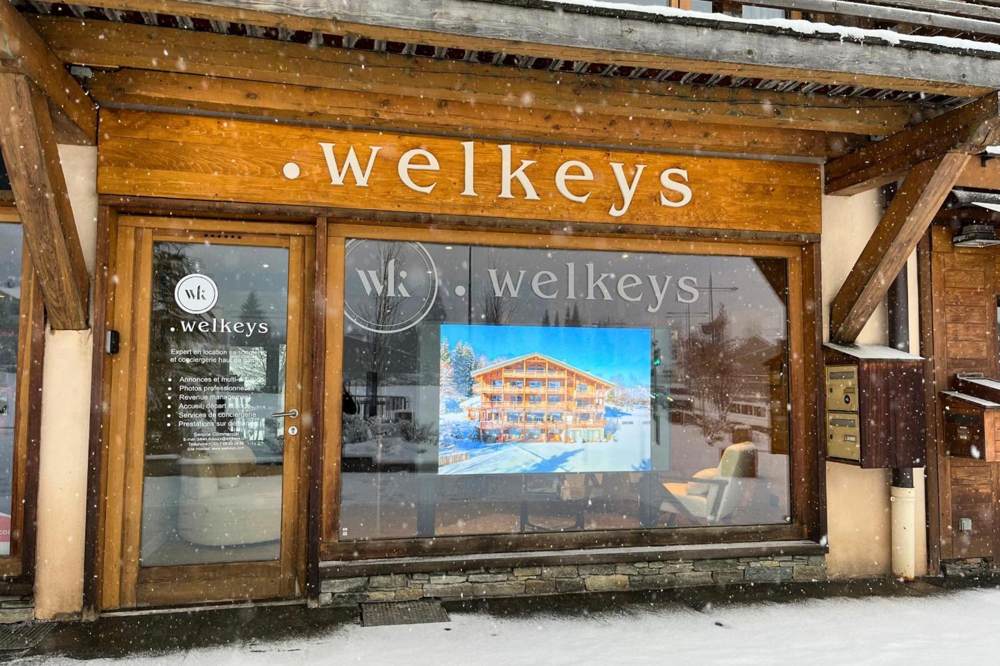 Studio Belvedere - Welkeys Megève Extérieur photo